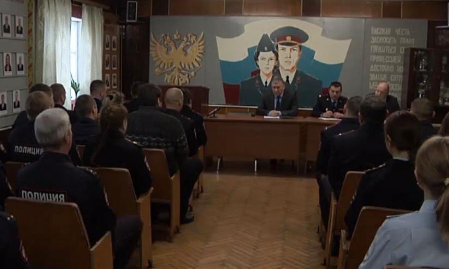 С первым рабочим визитом в Холмогорском районе побывал новый начальник полиции Архангельской области Александр Прядко