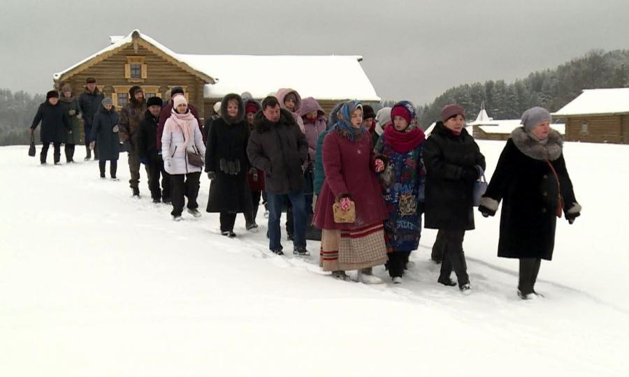 В деревне Морщихинской Каргопольского района прошли «Зимние встречи»